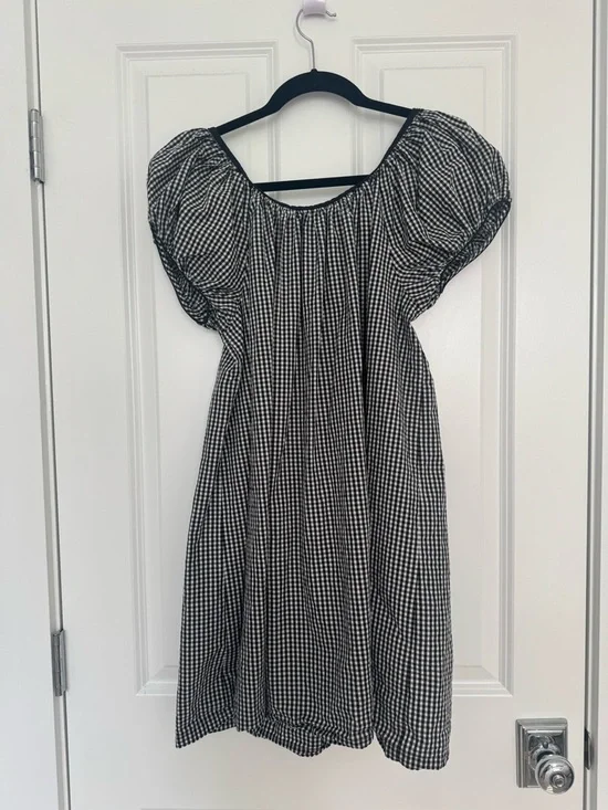 Doen Julia Gingham Dress Size Medium - Picture 4 of 4